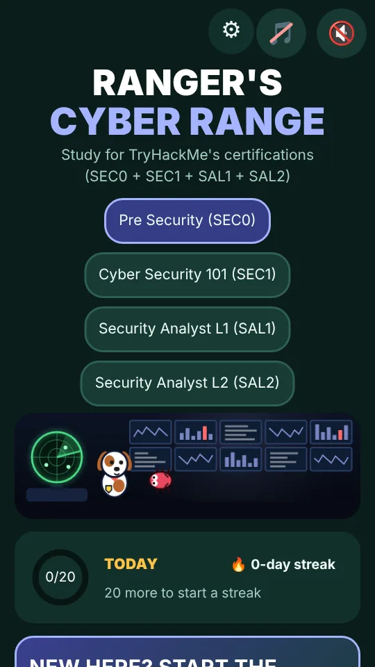 Ranger’s Cyber Range screenshot 1